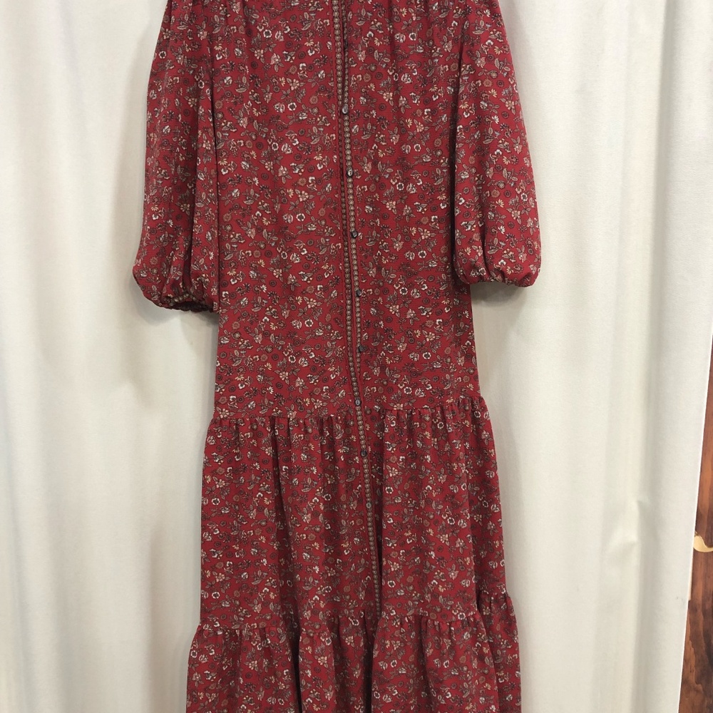 Max Studio Boho  Midi Dress
